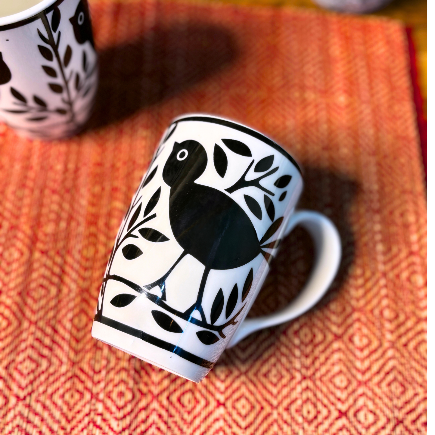Chidiya Printed Ceramic Coffee Mug