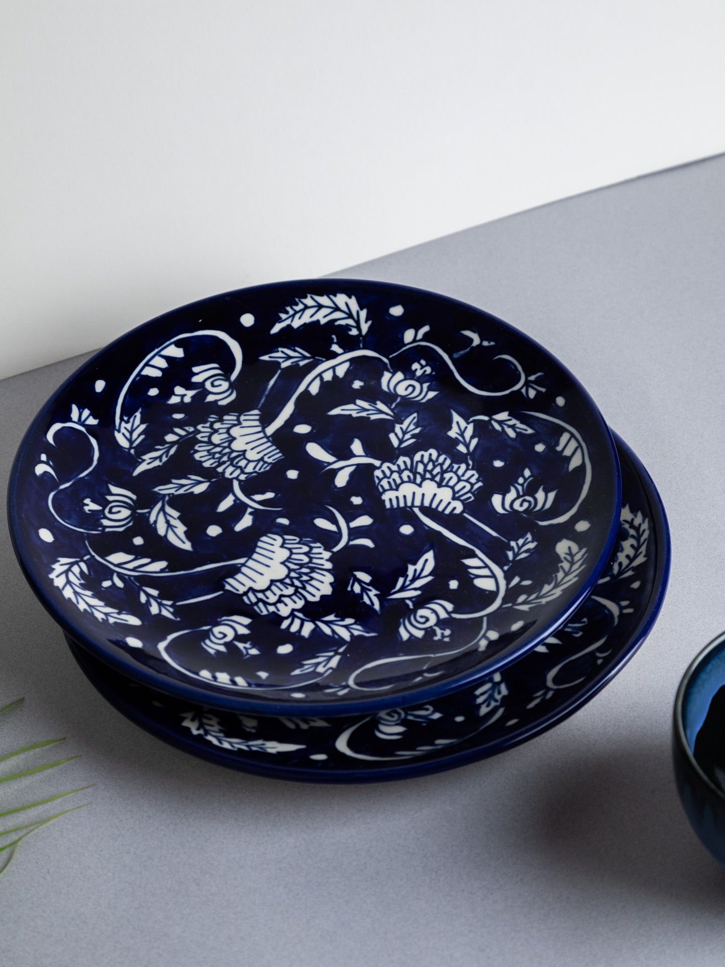 Blue Ceramic plate