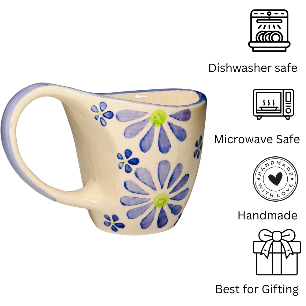 Elm floral Coffee Mug Set of 2