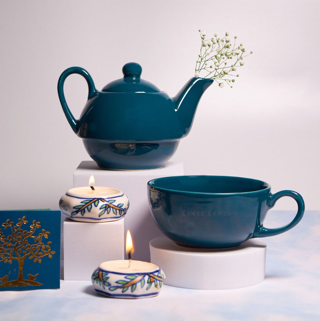 Regal Teapot Hamper – Premium Diwali Gift Hamper for Employees & Clients