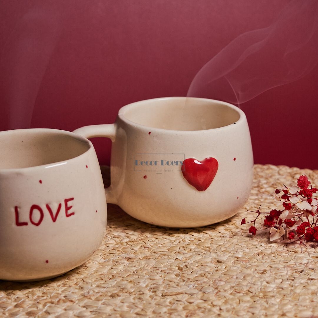 Couple’s Delight Coffee Mug Set of 2 – Romantic Gift Collection