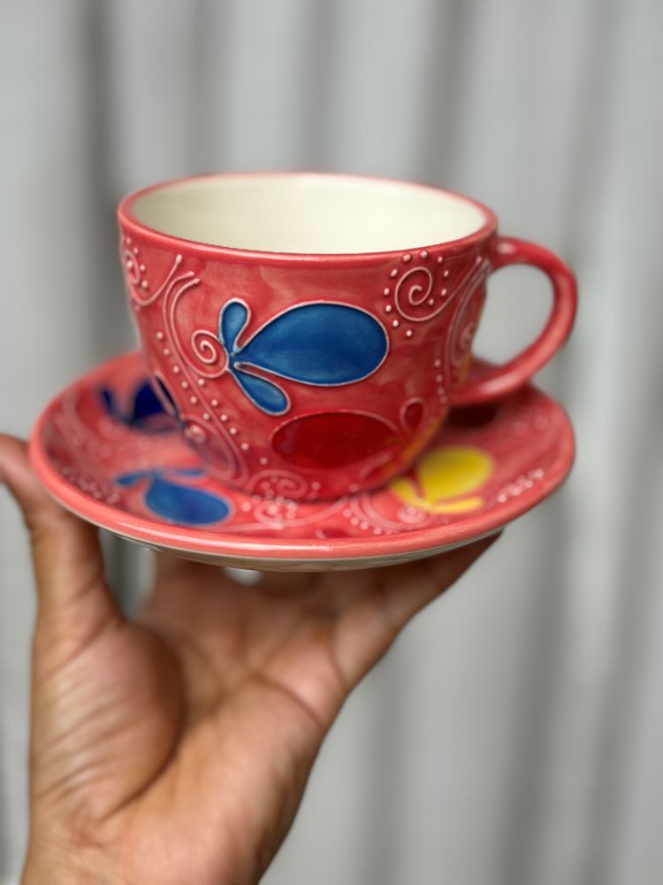 Radiant Garden Tea Set