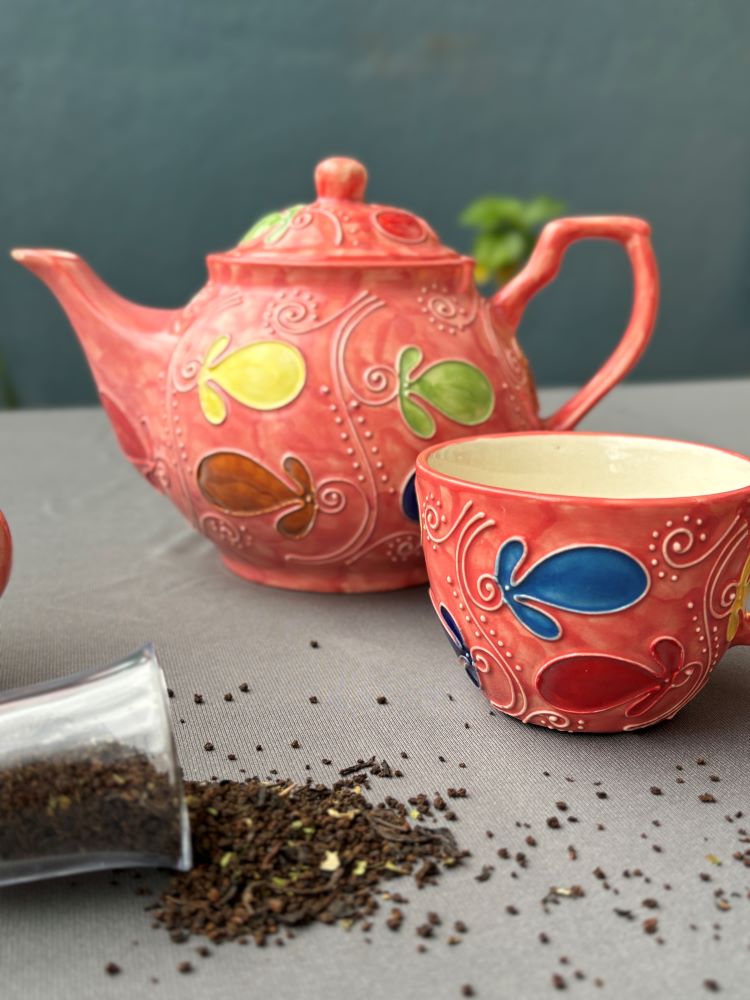 Radiant Garden Tea Set