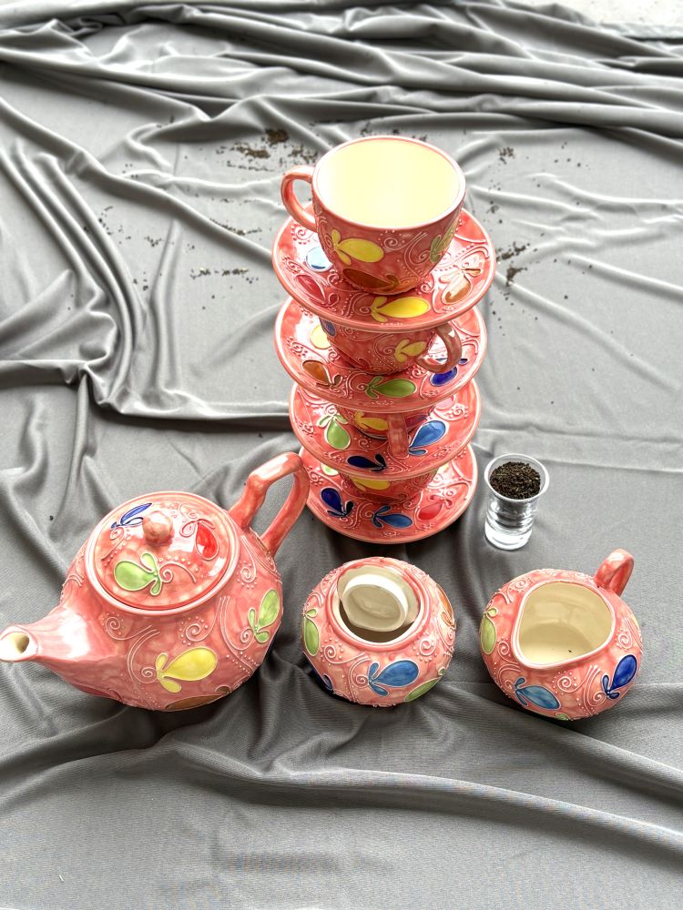 Radiant Garden Tea Set