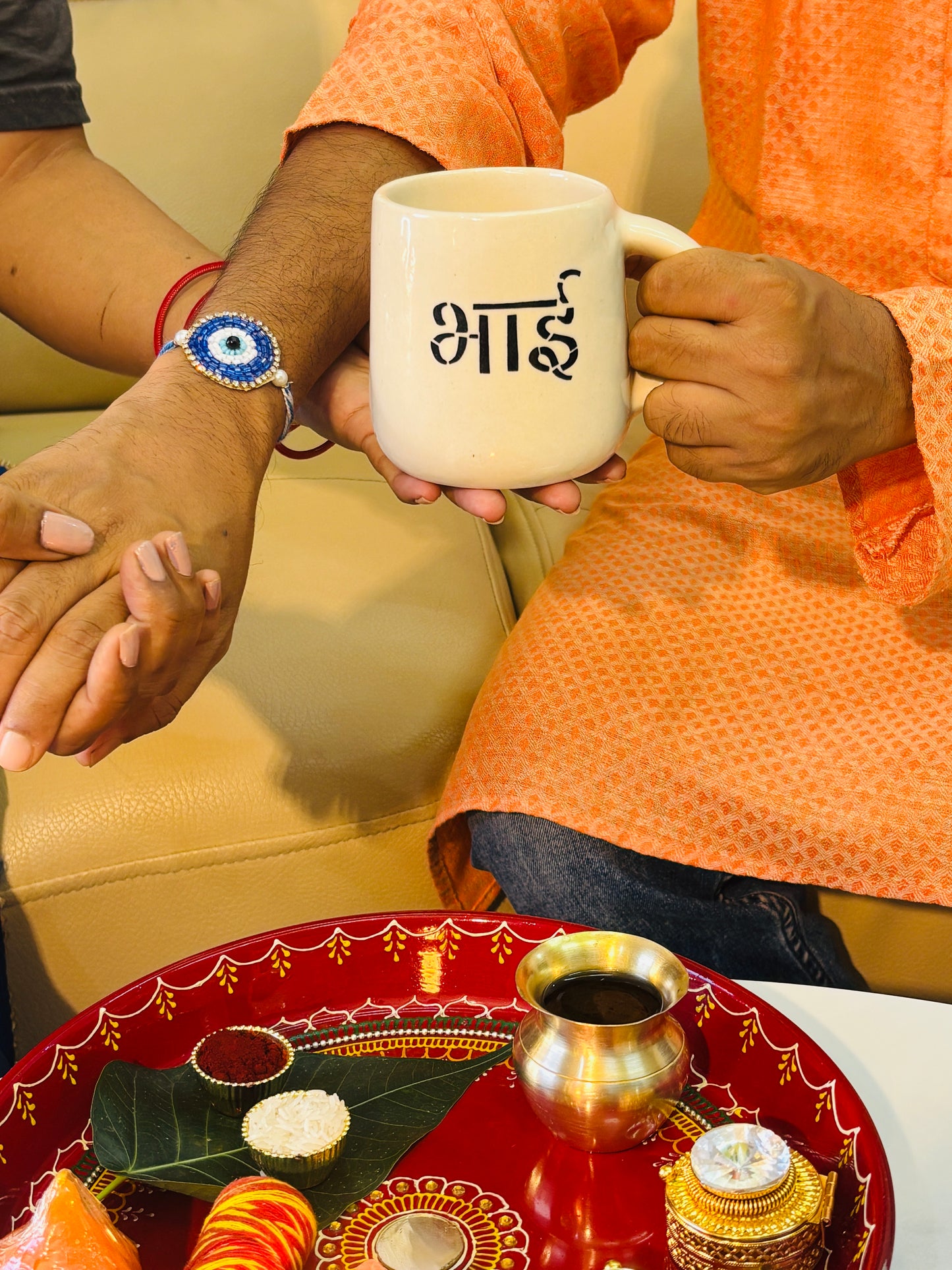 Bhai Mug with surprise Rakhi Free