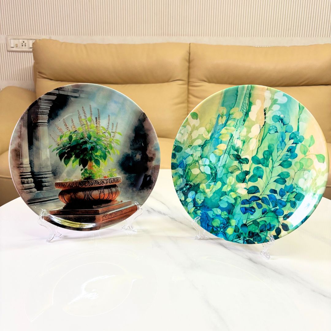 Tulsi Wall Plate