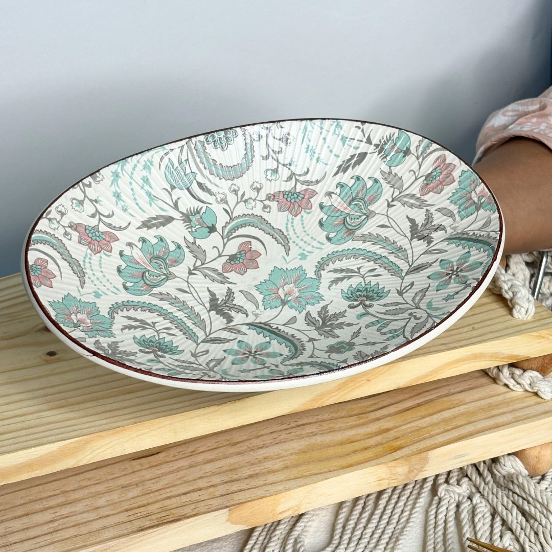 Vintage Bloom Platter