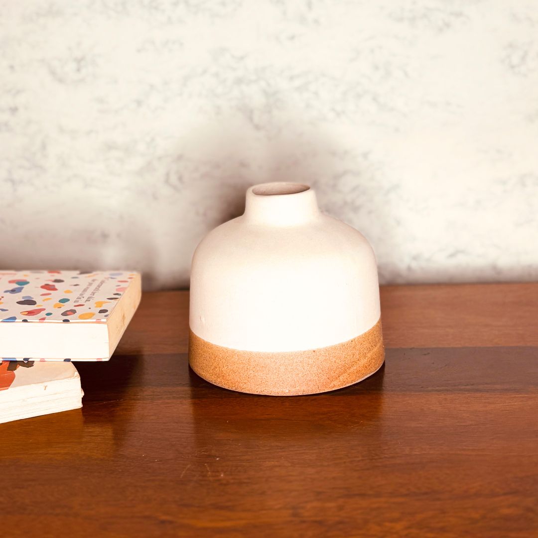The Earth & Ivory Vase