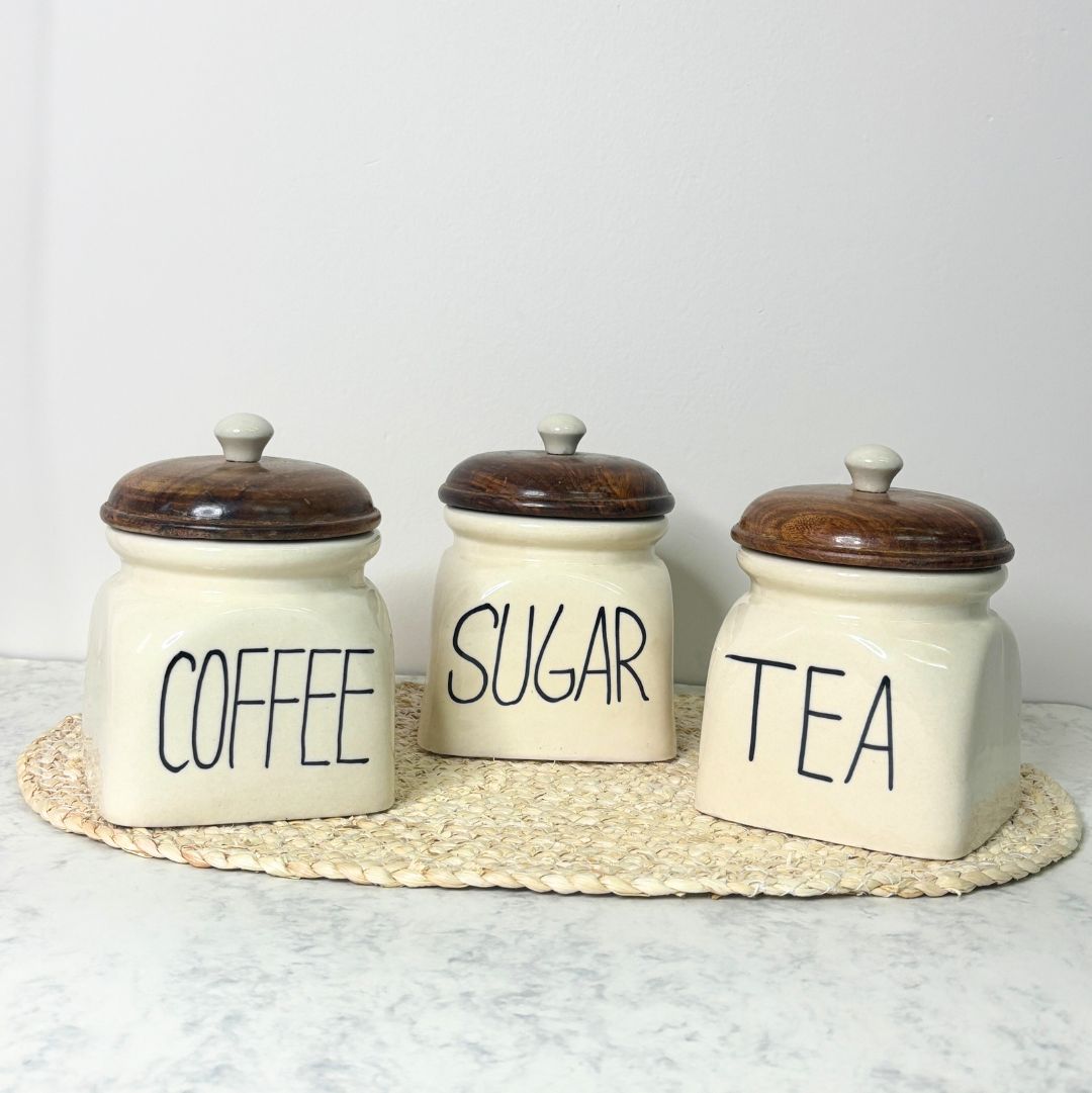 Cuddle Tea/Coffee Sugar Canister Jar