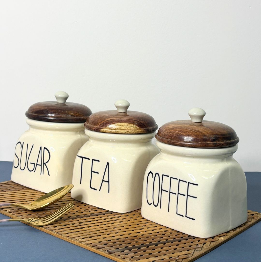 Cuddle Tea/Coffee Sugar Canister Jar