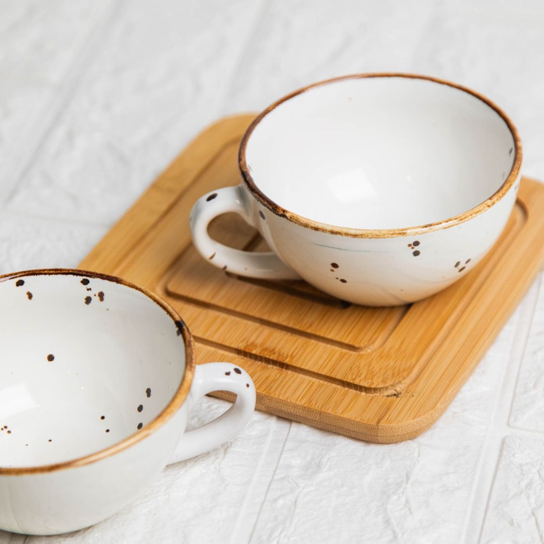 Caffeinated Cappuccino Mug - White Ceramic Mug