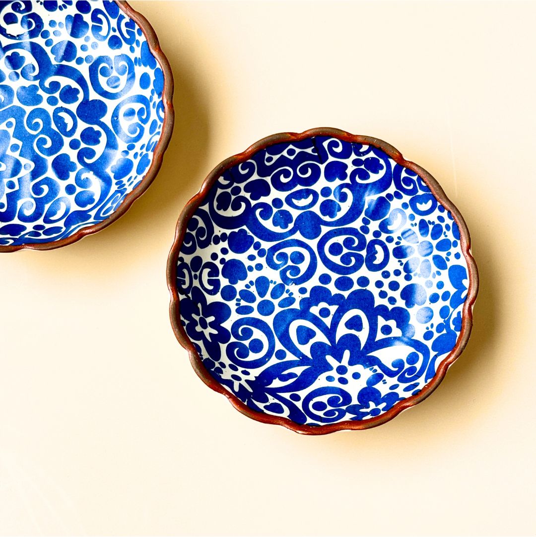 Royal Blue Banquet Serving Set