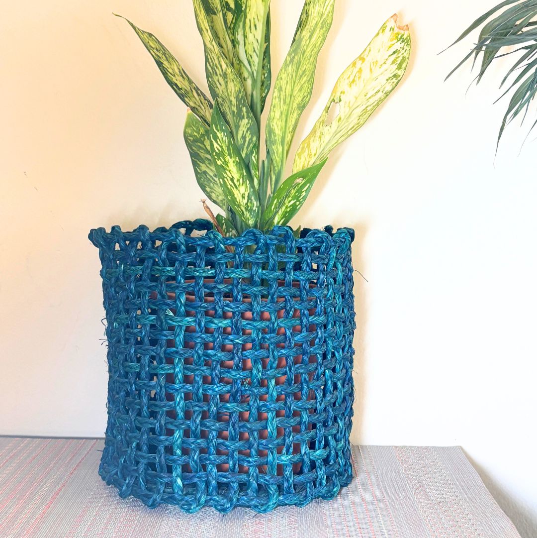 Sabai Blue Grass Planter