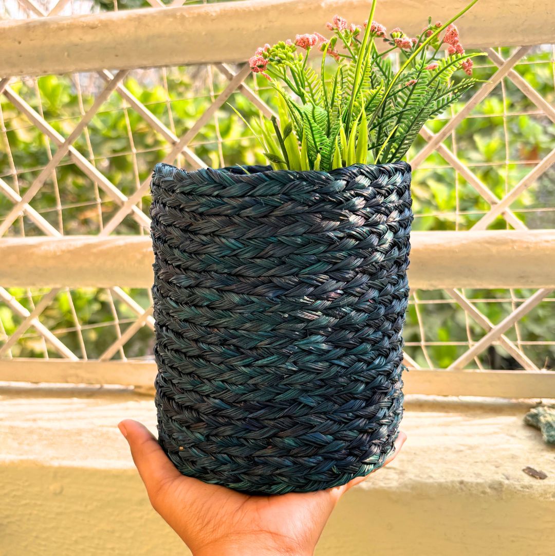 Sabai Blue Small Planter