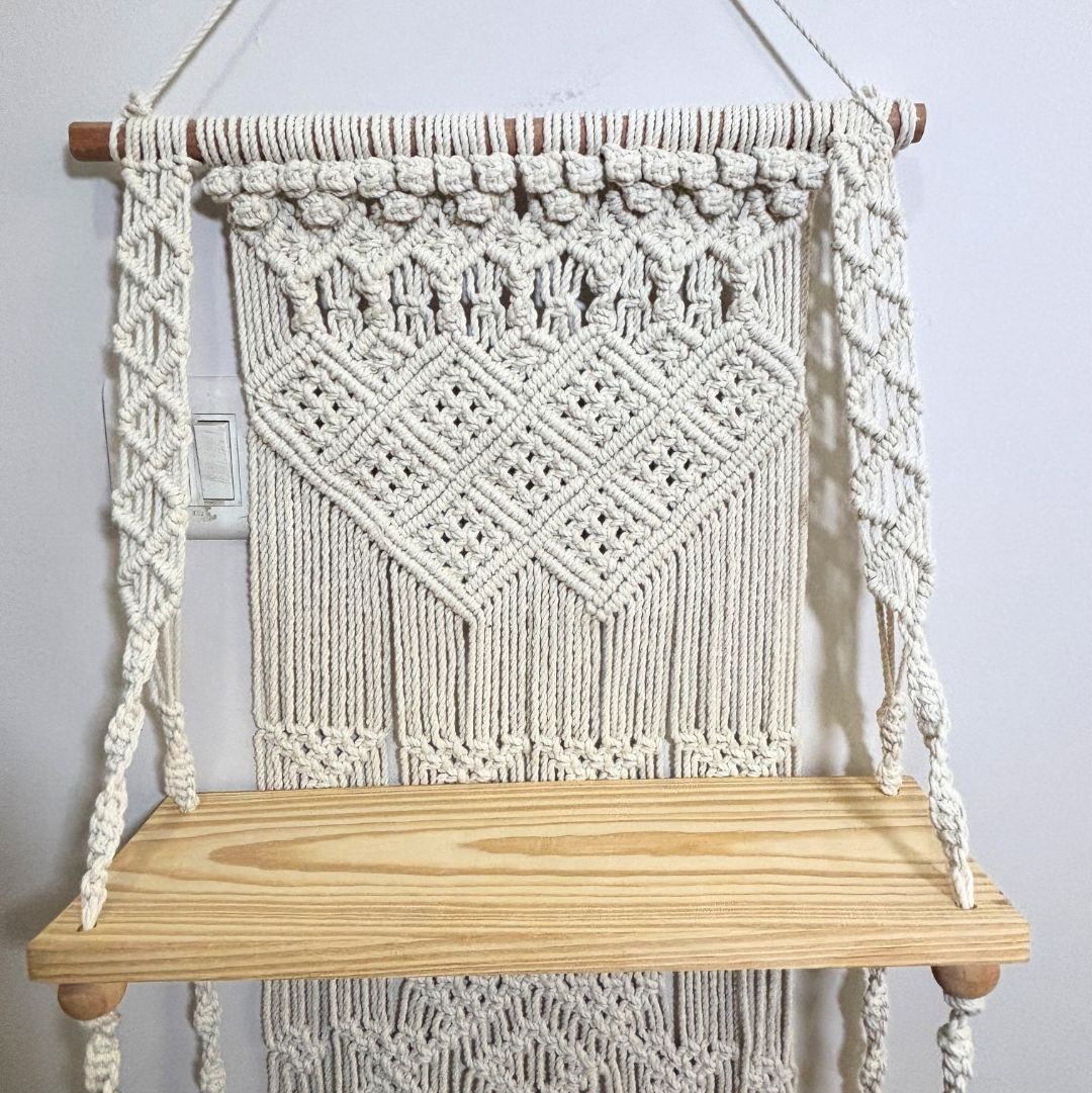 Boho charm double plank Wall Hanging - Trending