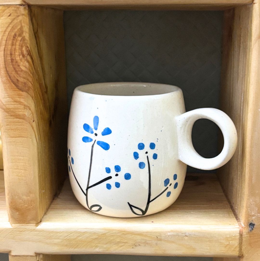 Daisy Delight Ceramic Coffee/Tea Mug Set of 2