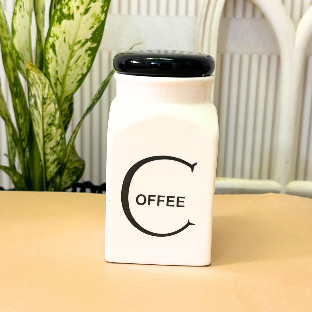 Minimalist Tea Sugar Coffee Jar set of 3