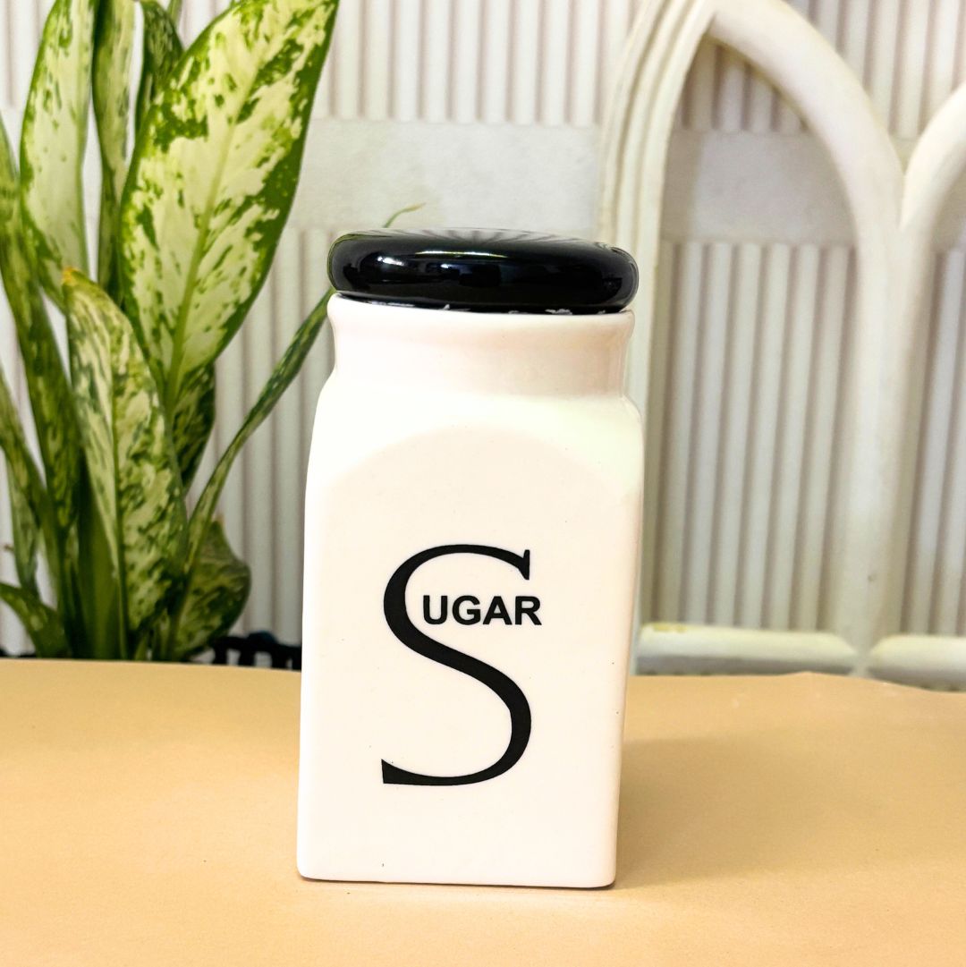 Minimalist Tea Sugar Coffee Jar