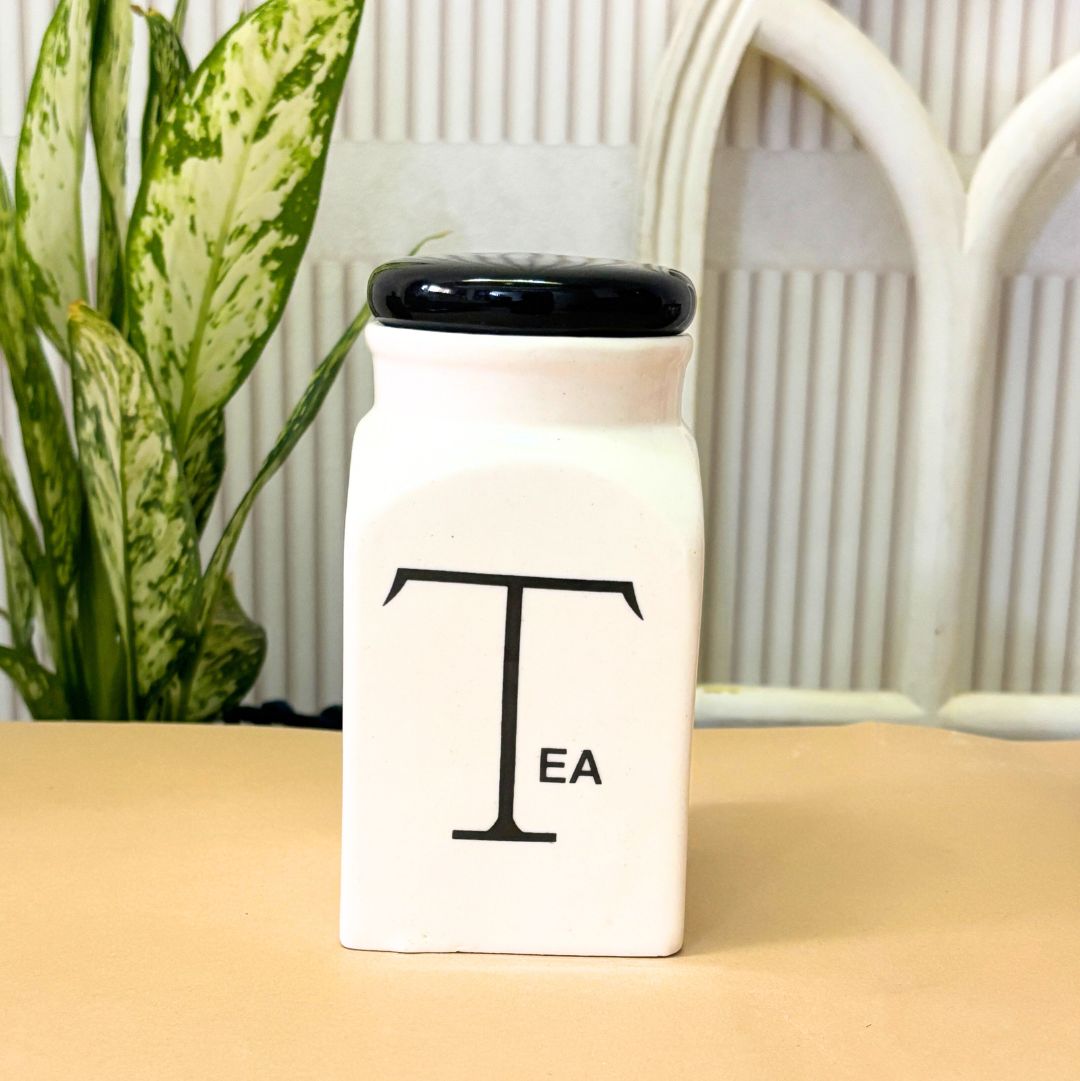 Minimalist Tea Sugar Coffee Jar