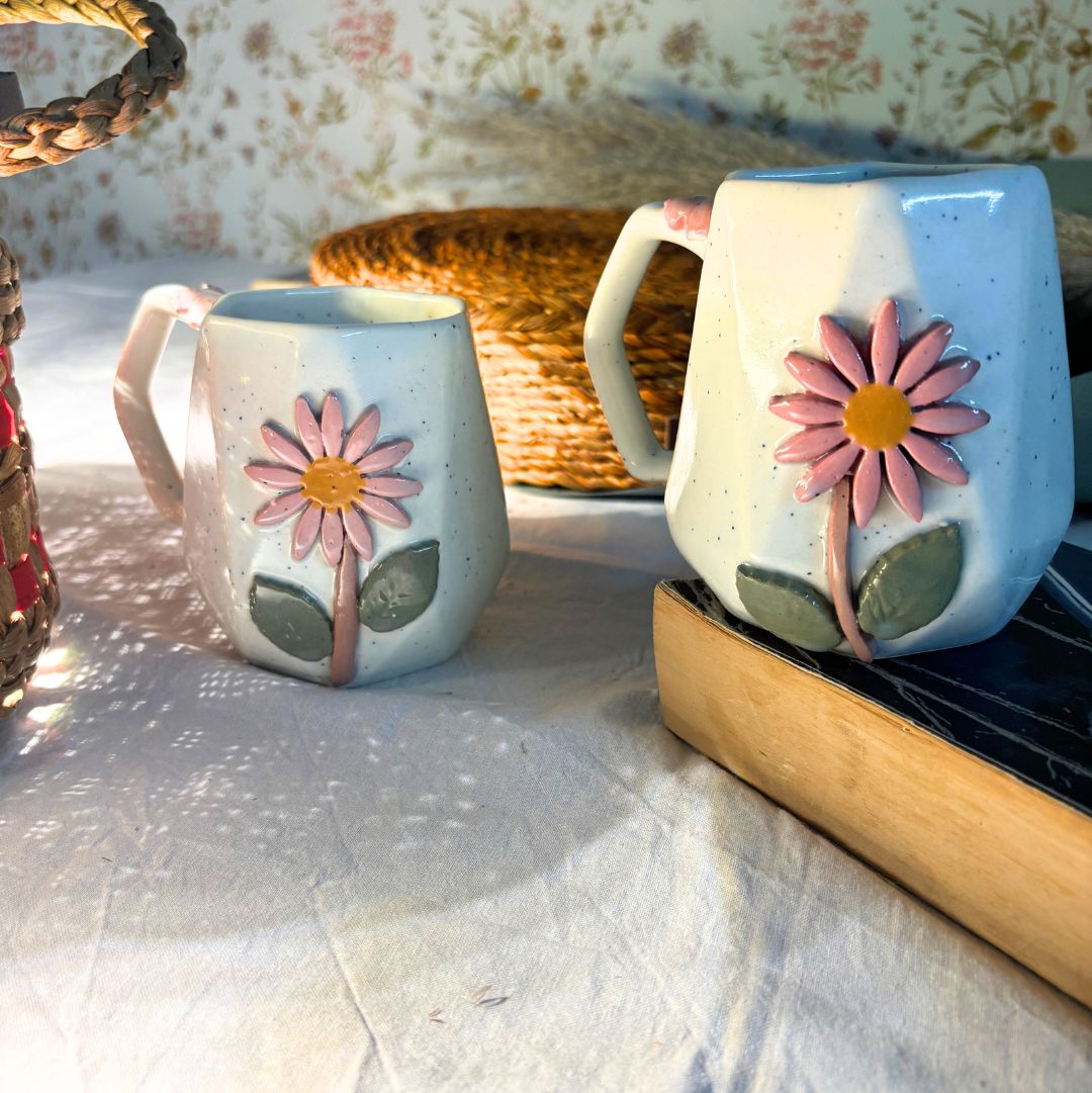 Creamy White Ceramic Coffee Cup