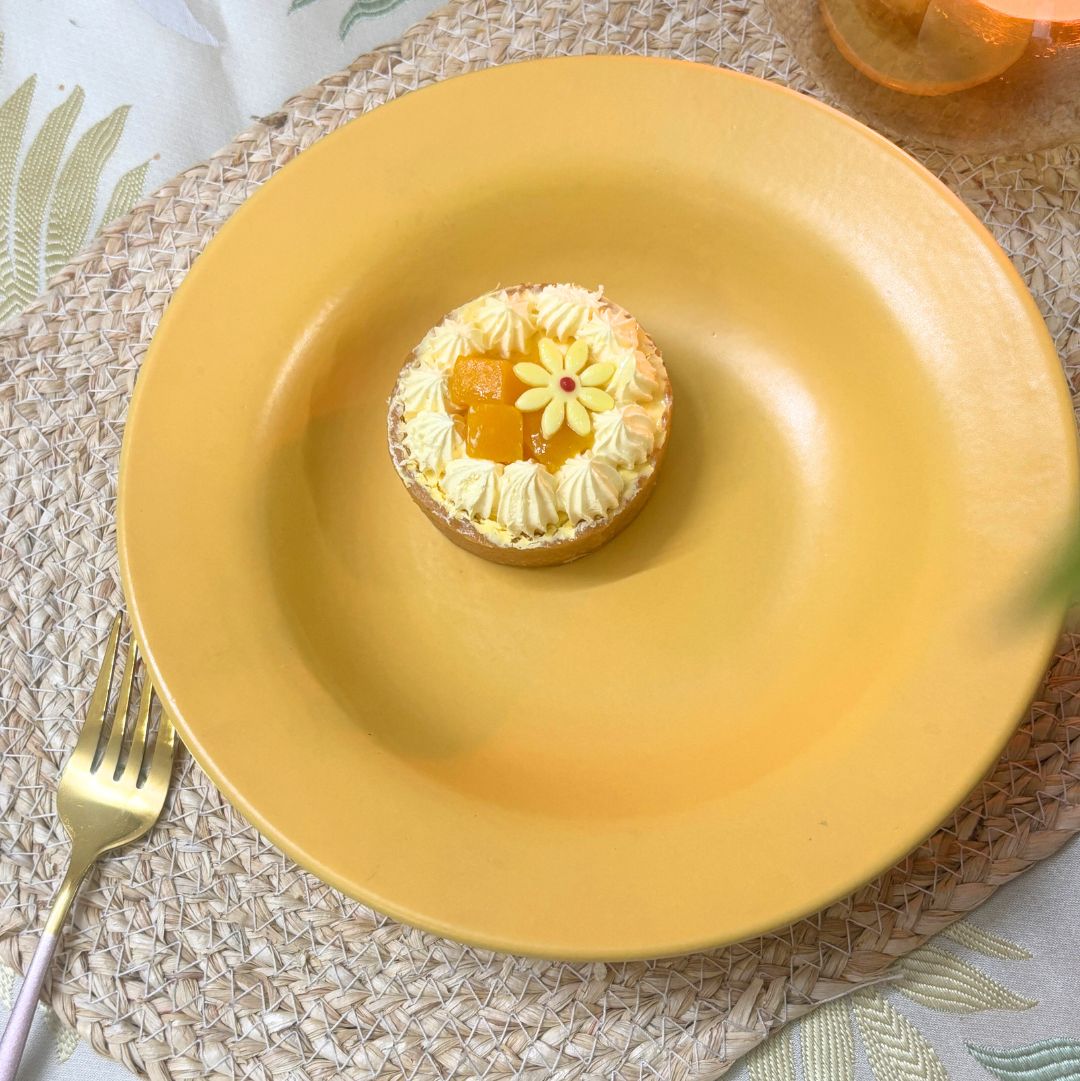 Yellow Pasta Plate