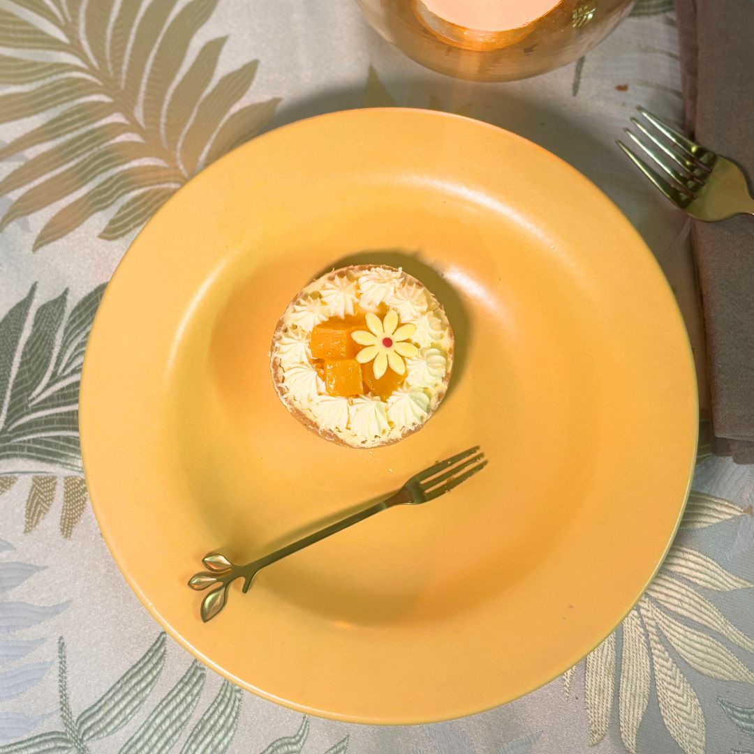 Yellow Pasta Plate