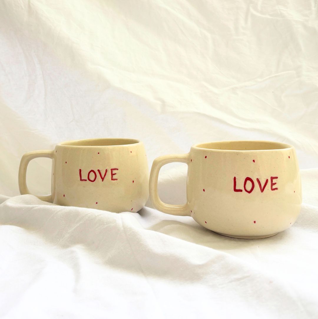 Love Cup – Ceramic Coffee & Tea Mugs