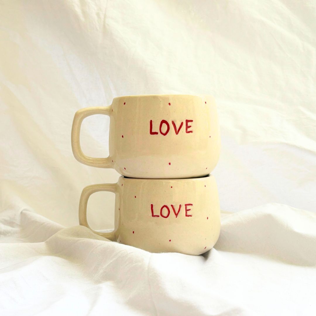 Love Cup – Ceramic Coffee & Tea Mugs