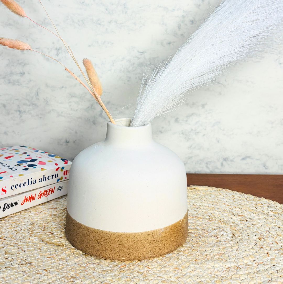 The Earth & Ivory Vase