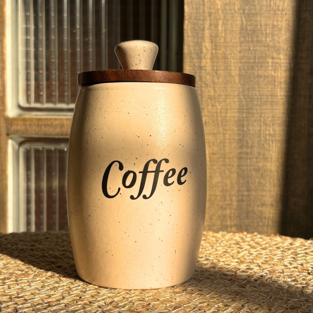 Tea Sugar Coffee Canister Set