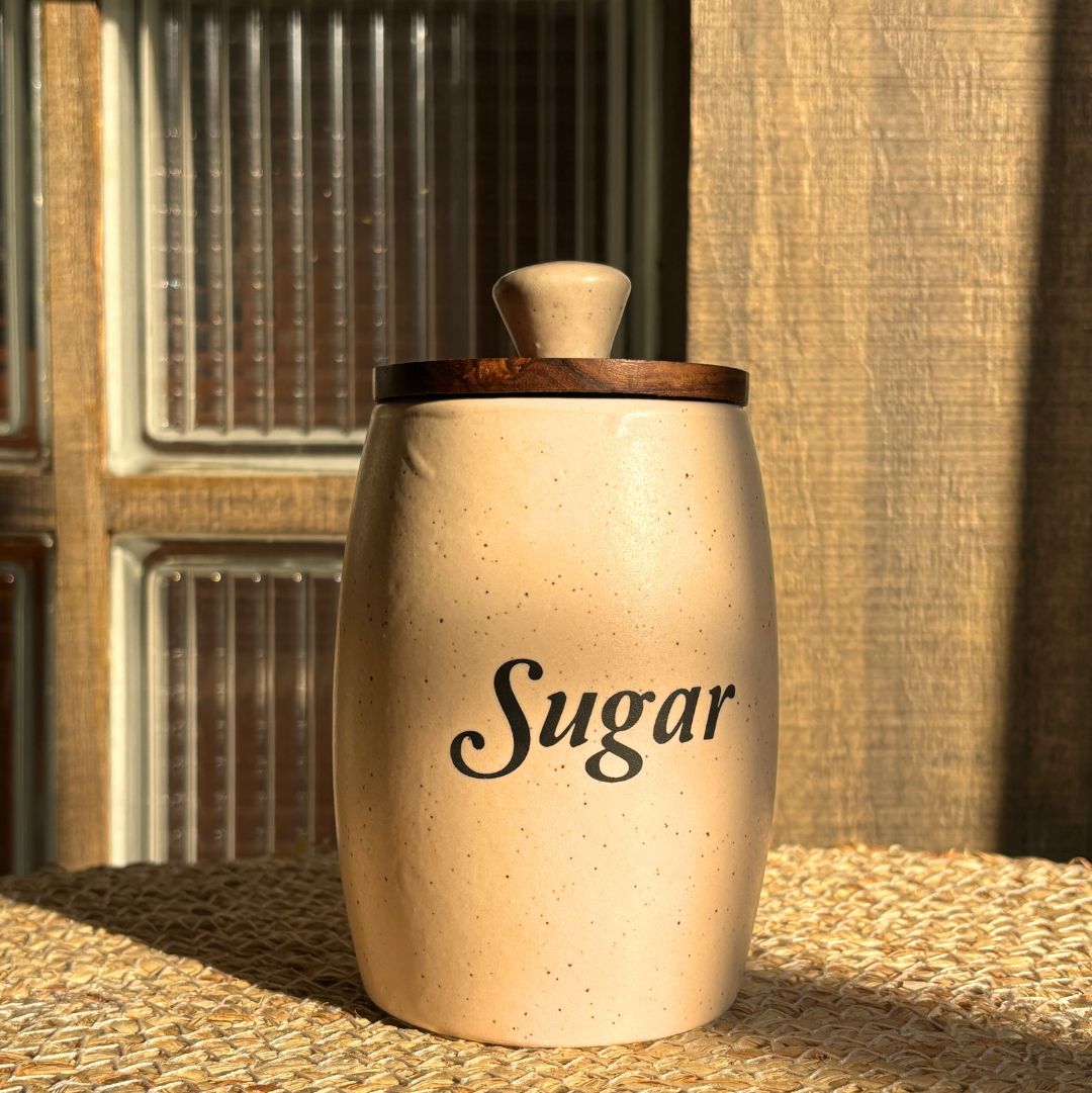 Tea Sugar Coffee Canister Set