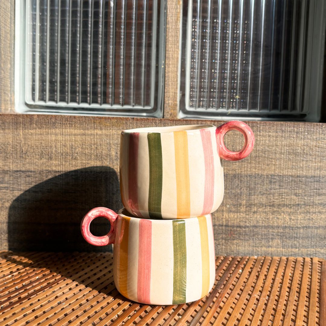 Dot N Line Mug Set of 2