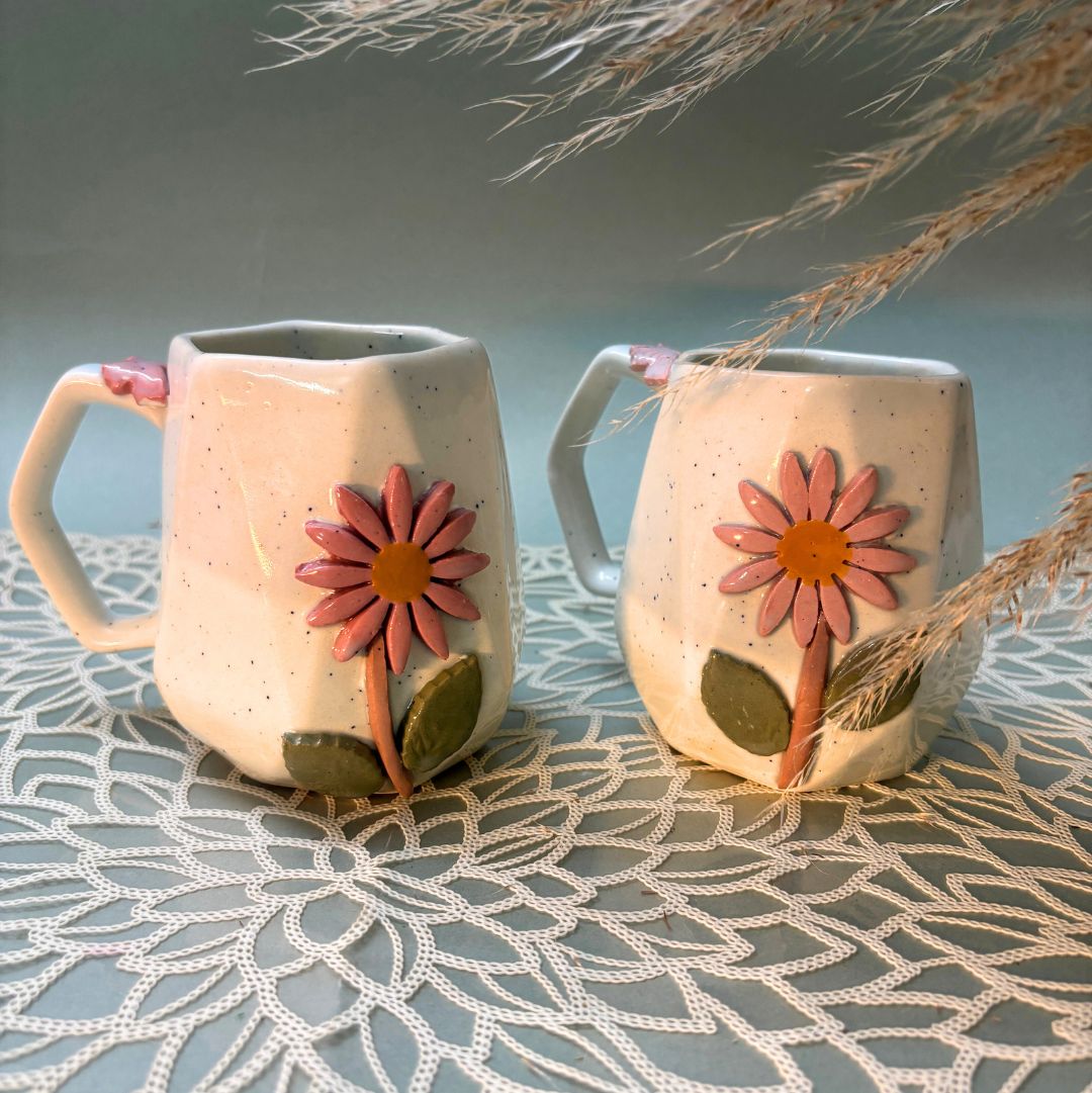 Creamy White Ceramic Coffee Cup3