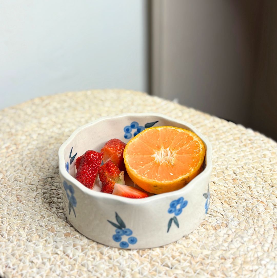 Lavender Ceramic Cereal Bowl