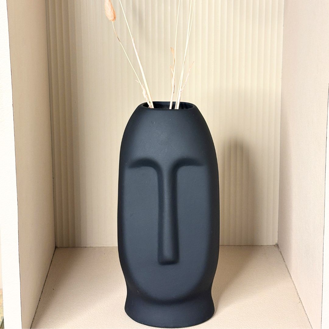 Starstruck Black Face Vase - Big Size