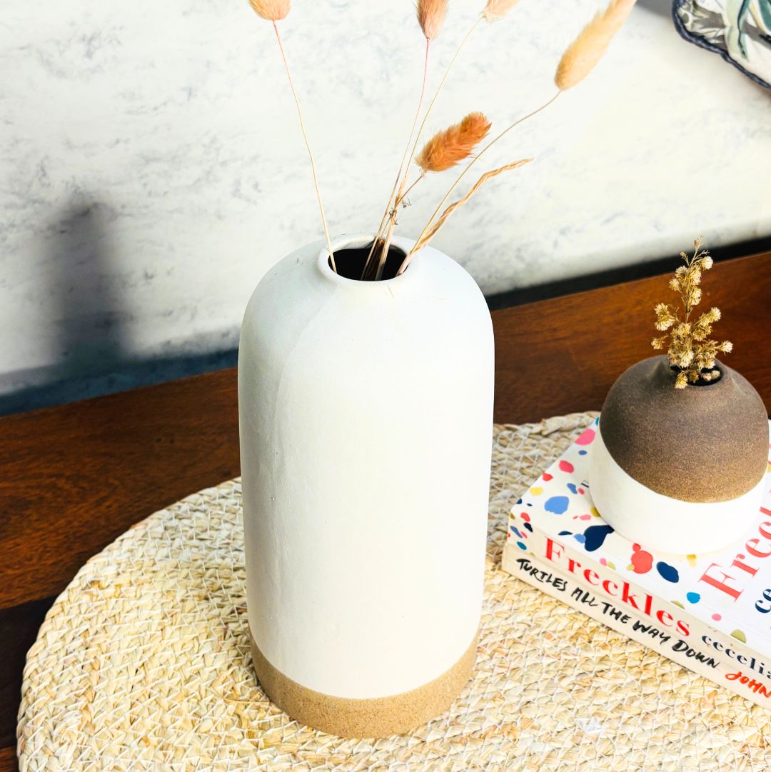 Earthy Elegance Ceramic Vase