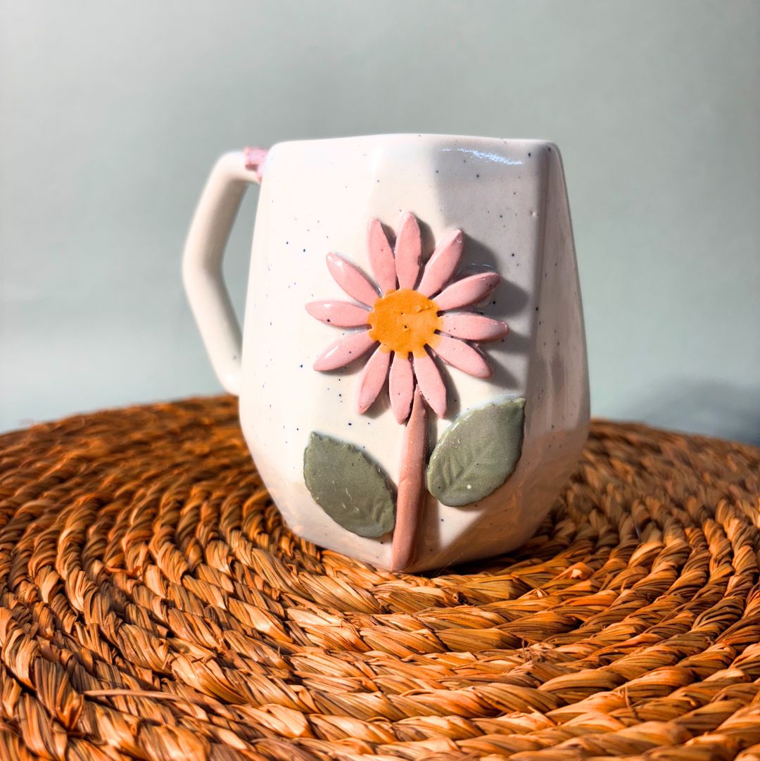 Creamy White Ceramic Coffee Cup
