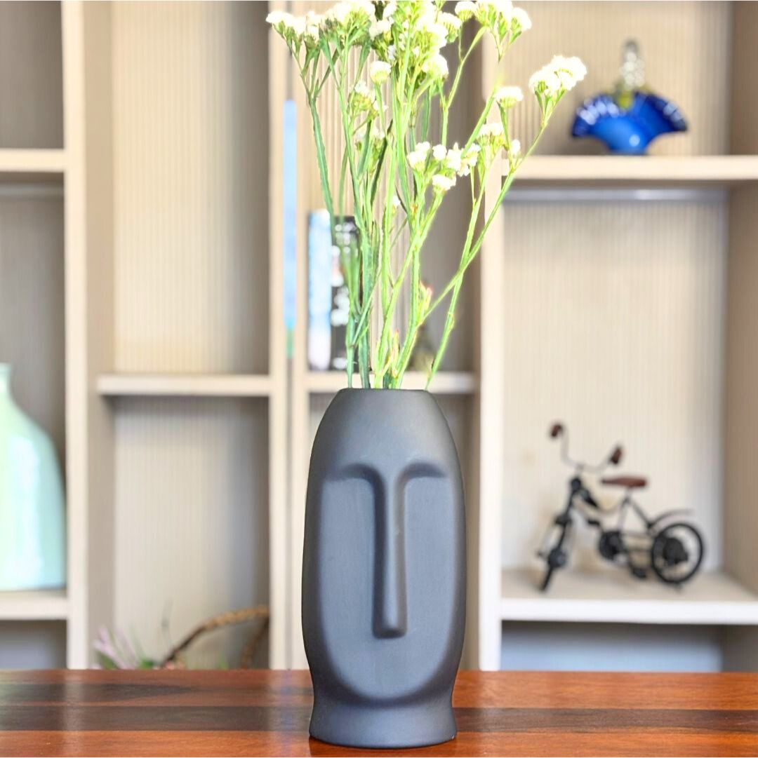 Starstruck Black Face Vase - Big Size