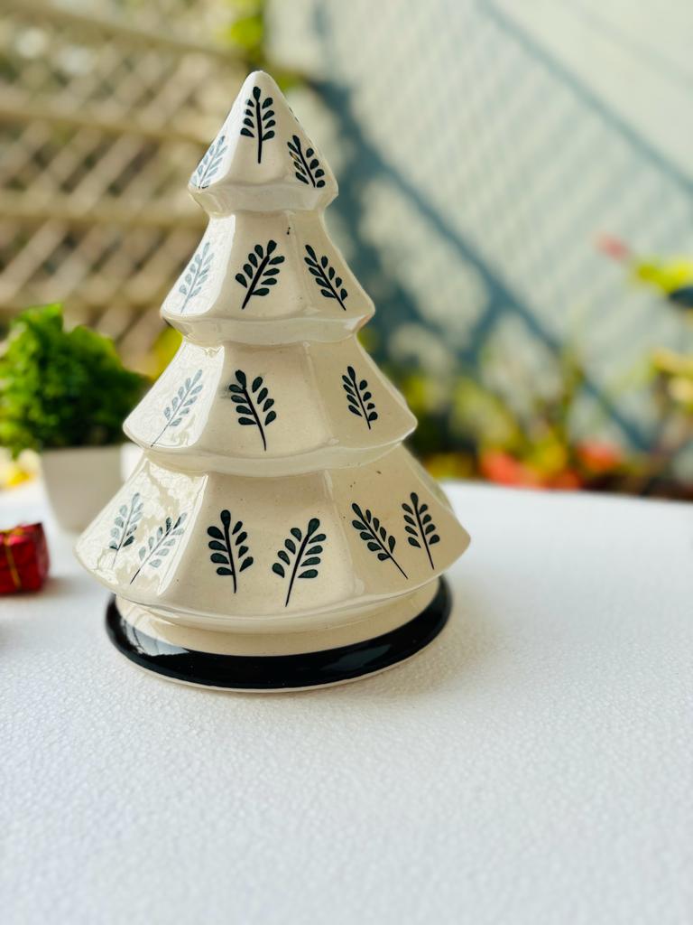 White layered Christmas Tree