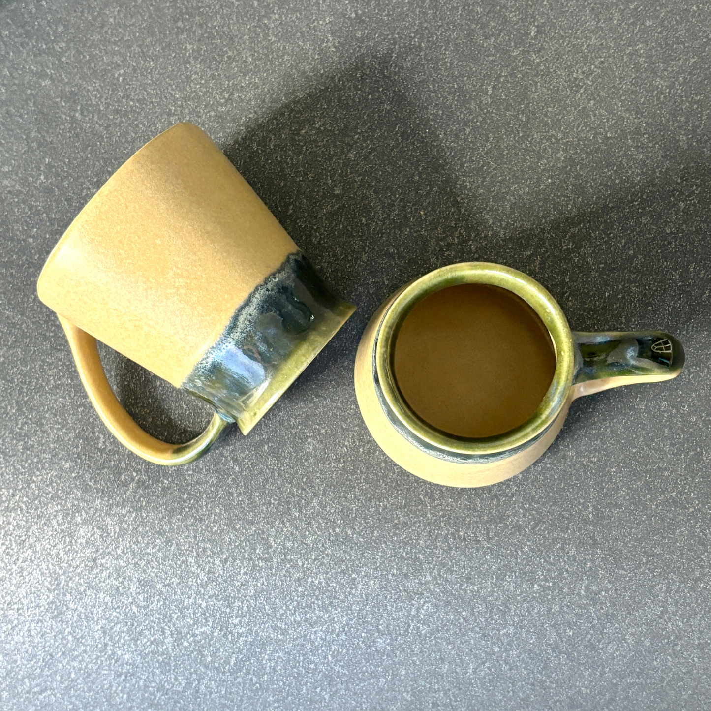 Beeker Coffee Mug Set of Two