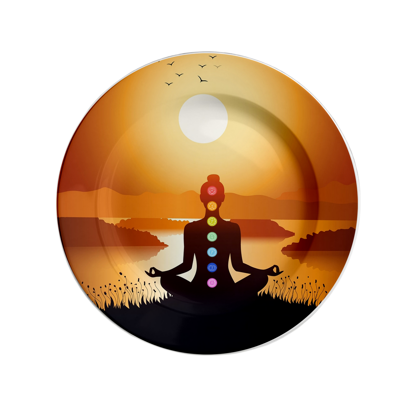 Chakra Yoga Wall Plate