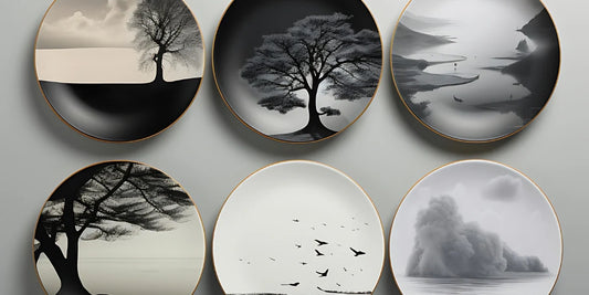 The Ultimate Guide to Decorating Walls with Ceramic Wall Plates (No-Drill Ideas Included)