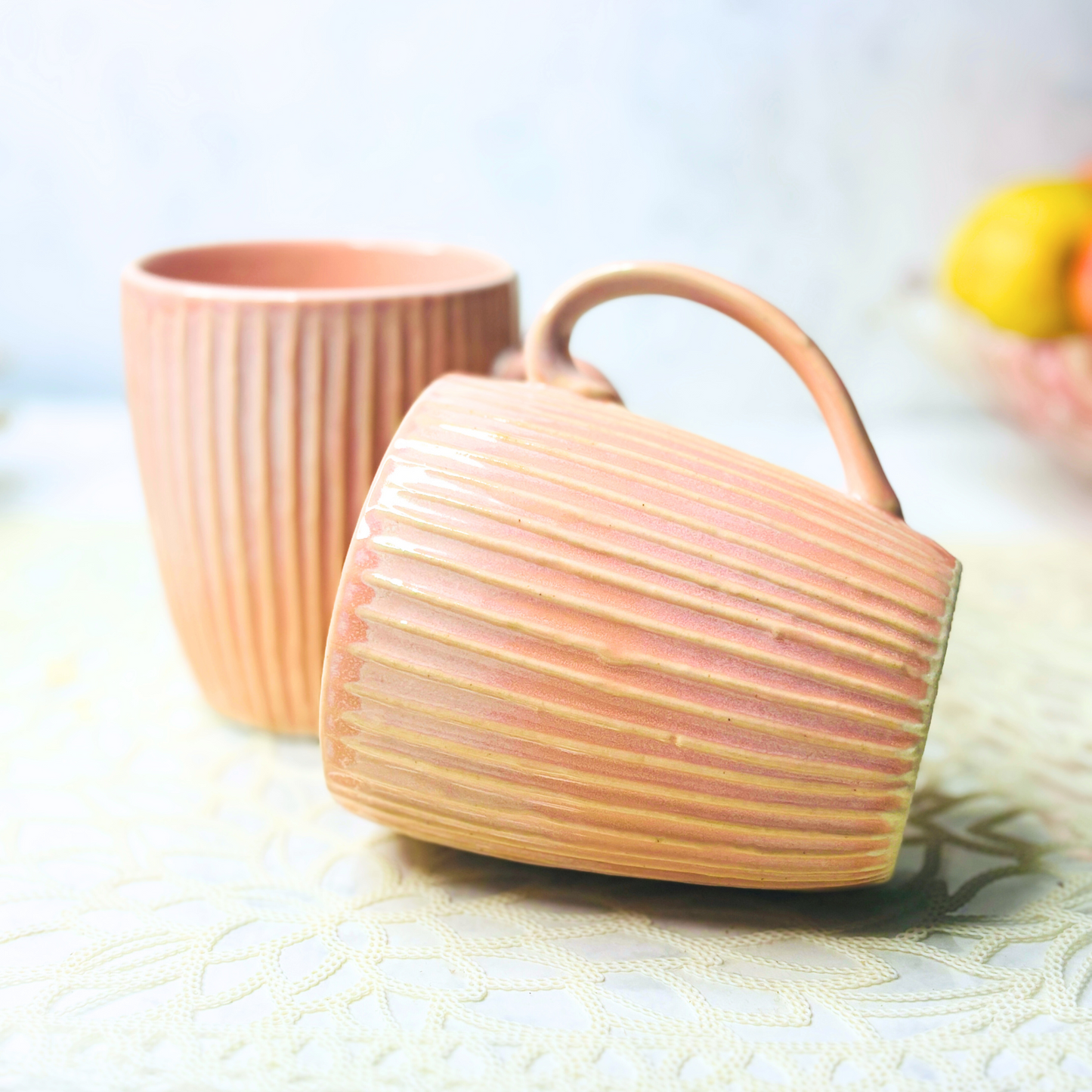 Pastel Stripe Coffee Mug