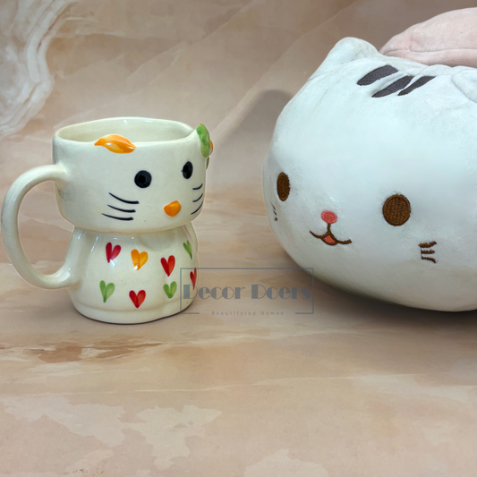 Kitty Milk Mug – Premium Ceramic Mug with Cute Design