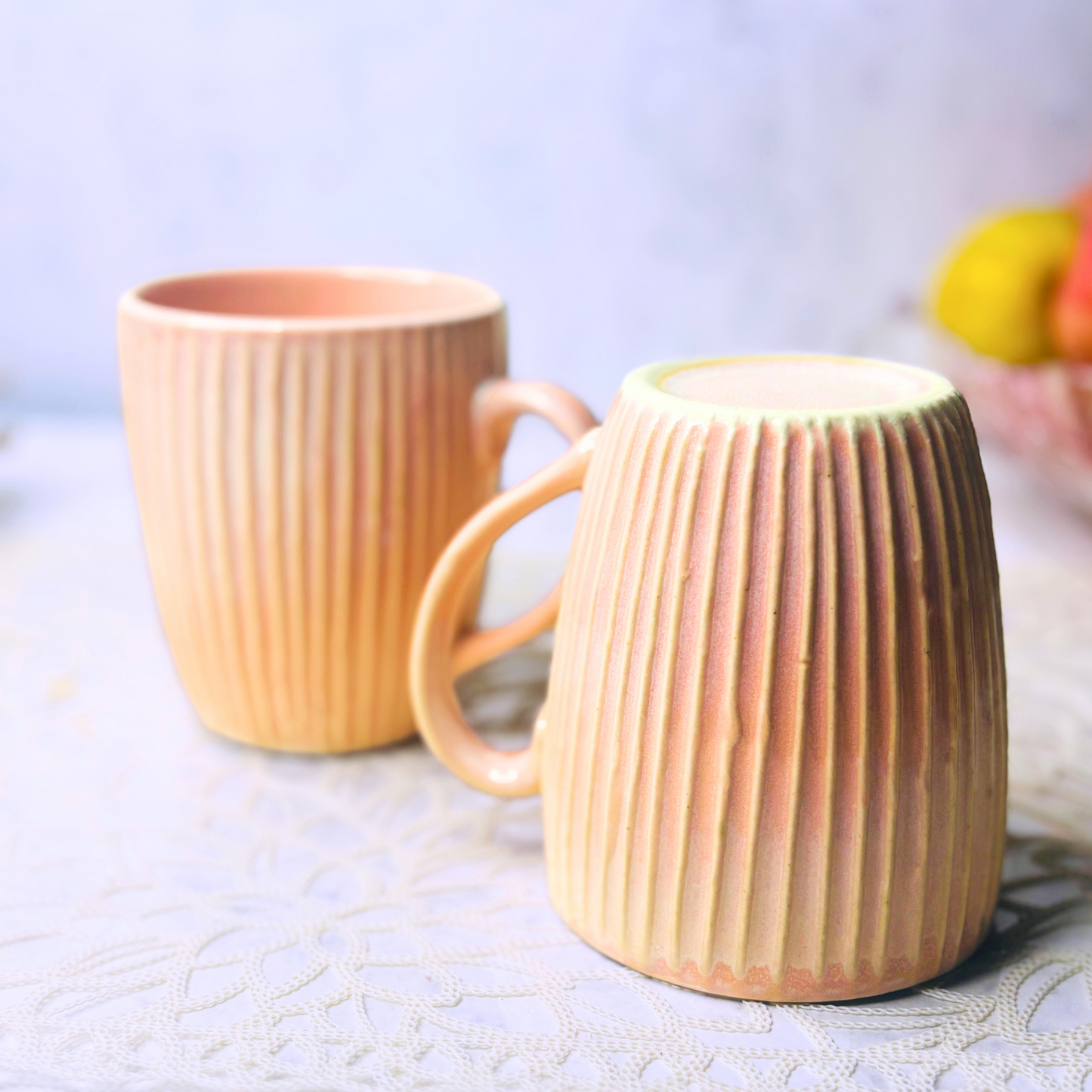 Pink Ceramic Coffee Mug