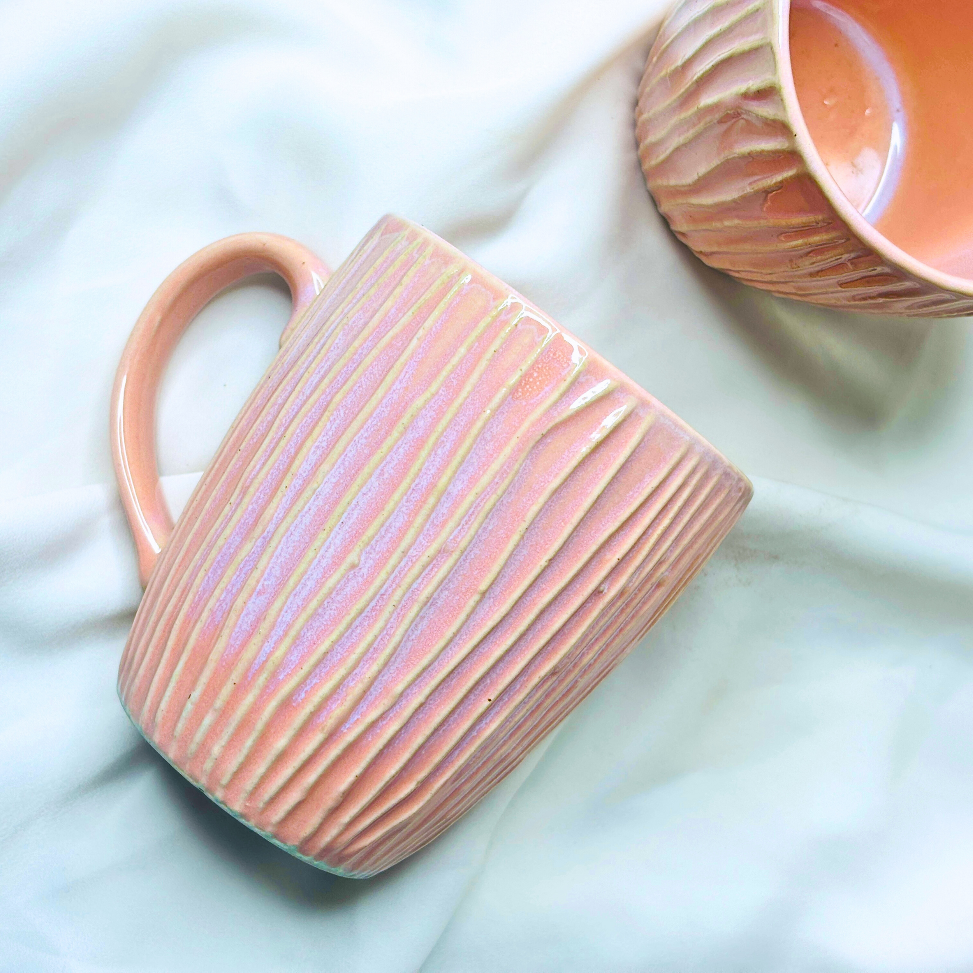 Ceramic Pink Coffee Mug