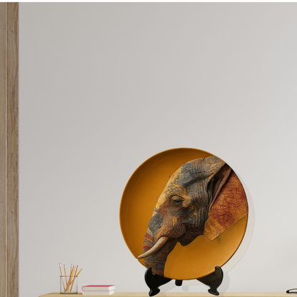Gajraj Ceramic Wall plate
