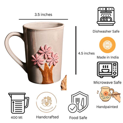 Coffee Addict Large Ceramic Mug – Perfect for Daily Brews