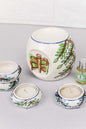 Tranquil Glow Aromatherapy Set - Handcrafted Ceramic