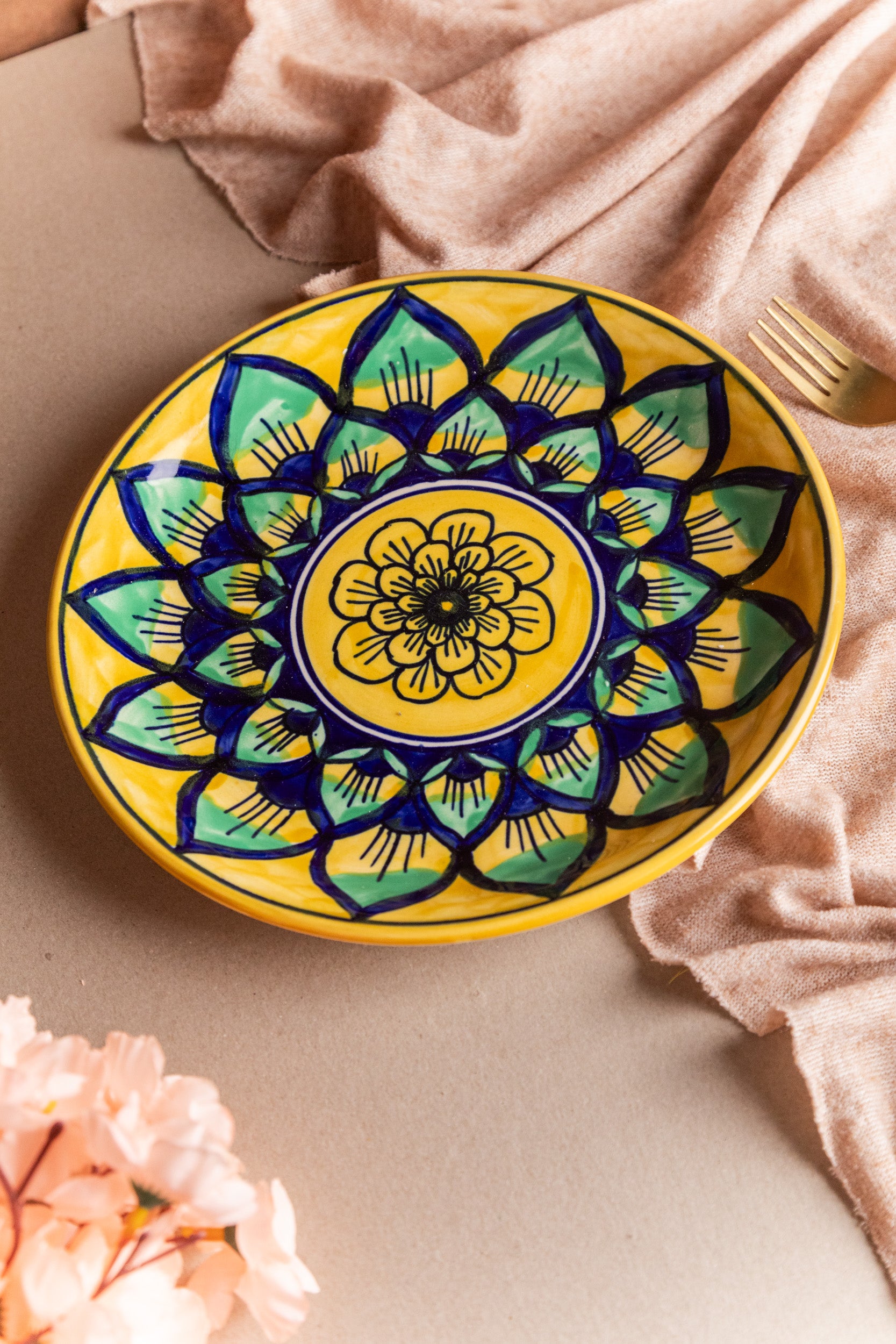 Plate
Ceramic Dinner Plate
Food Plate
Handpainted Plate
Serving Plate
Microwave Dishwasher -Safe
Glazed Ceramic Plate
Handmade Plate